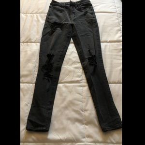 Black American eagle jeans